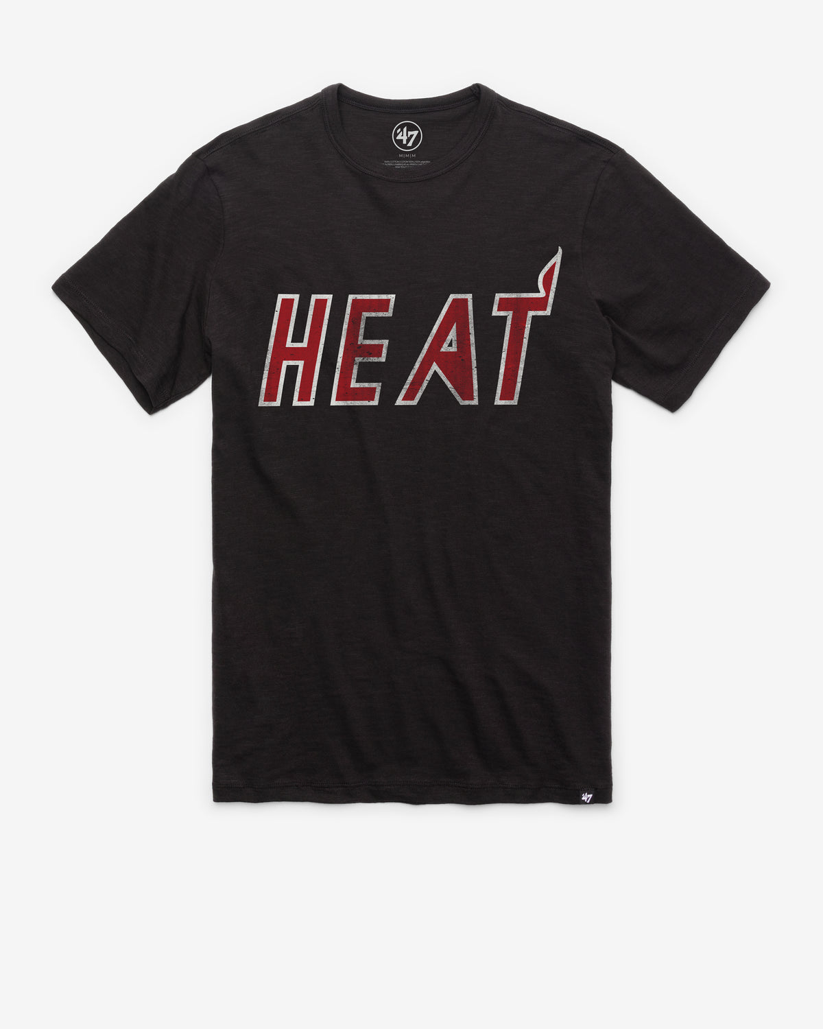 MIAMI HEAT HARDWOOD CLASSICS GRIT WORDMARK '47 SCRUM TEE