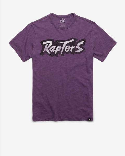 TORONTO RAPTORS HARDWOOD CLASSICS GRIT WORDMARK '47 SCRUM TEE