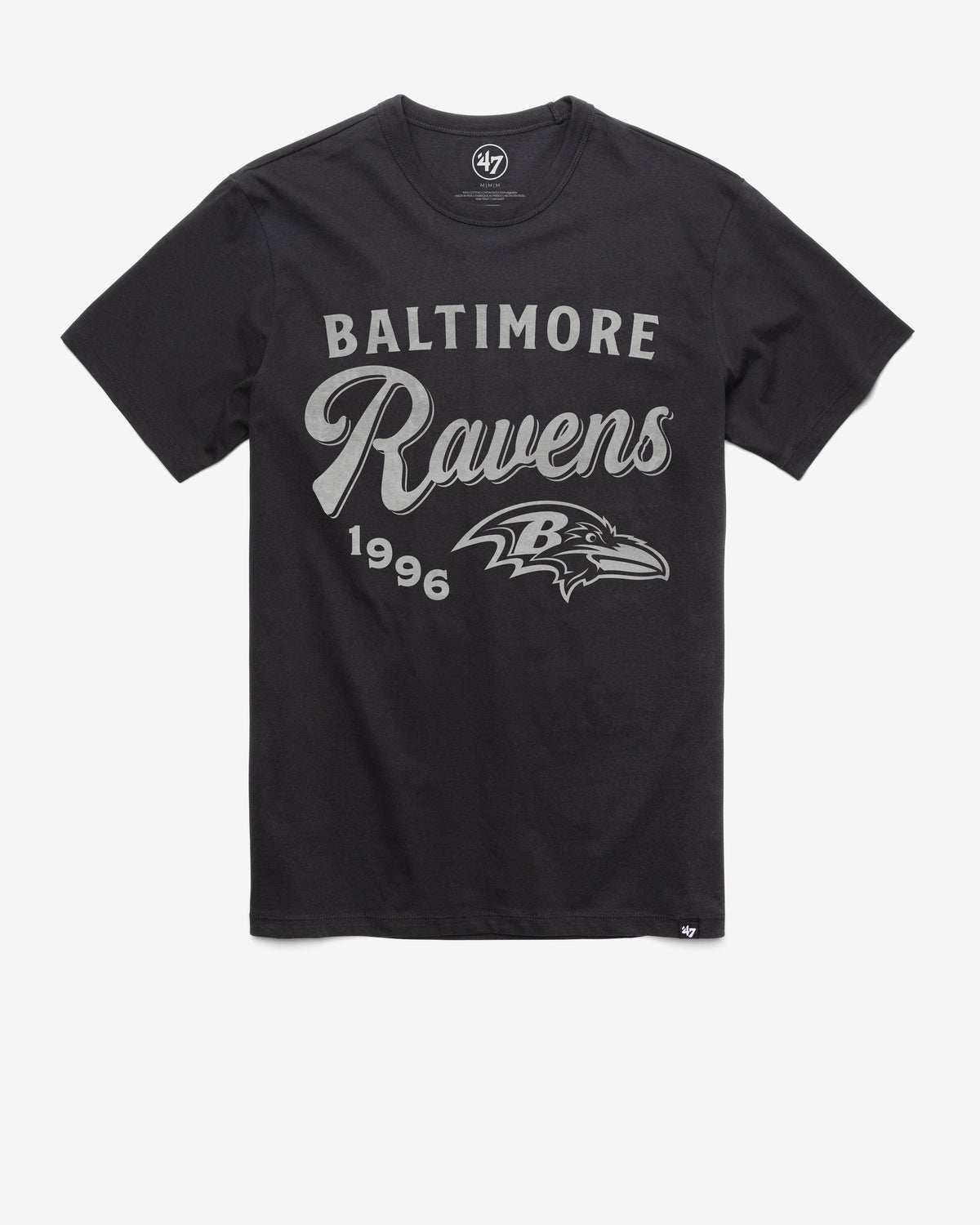 BALTIMORE RAVENS DIAG SCRIPT '47 FRANKLIN TEE