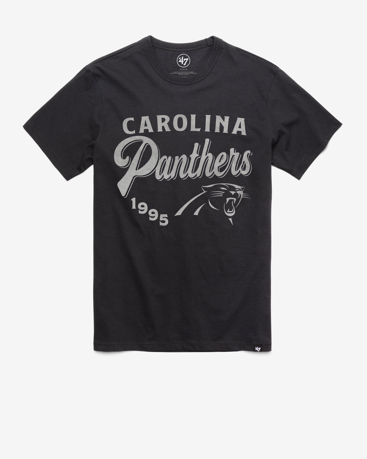 CAROLINA PANTHERS DIAG SCRIPT FRANKLIN TEE MEN