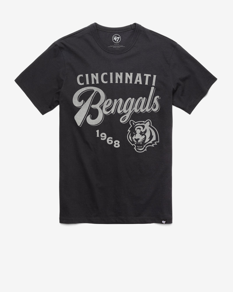 CINCINNATI BENGALS DIAG SCRIPT '47 FRANKLIN TEE