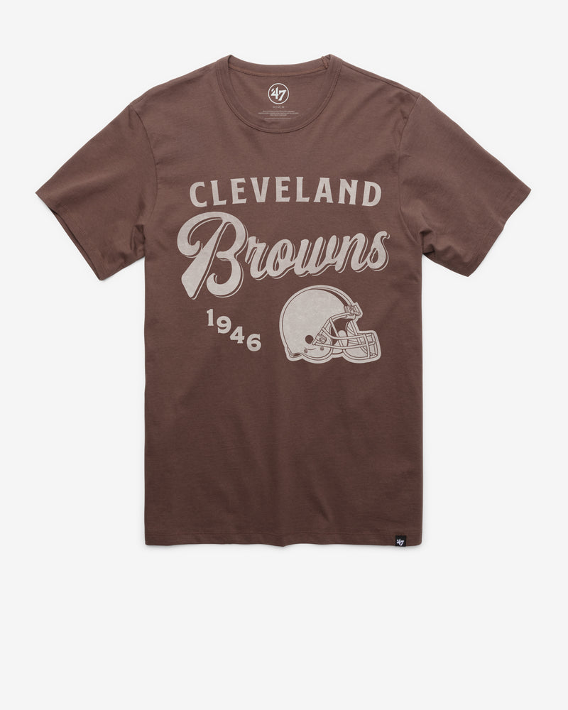 CLEVELAND BROWNS DIAG SCRIPT '47 FRANKLIN TEE