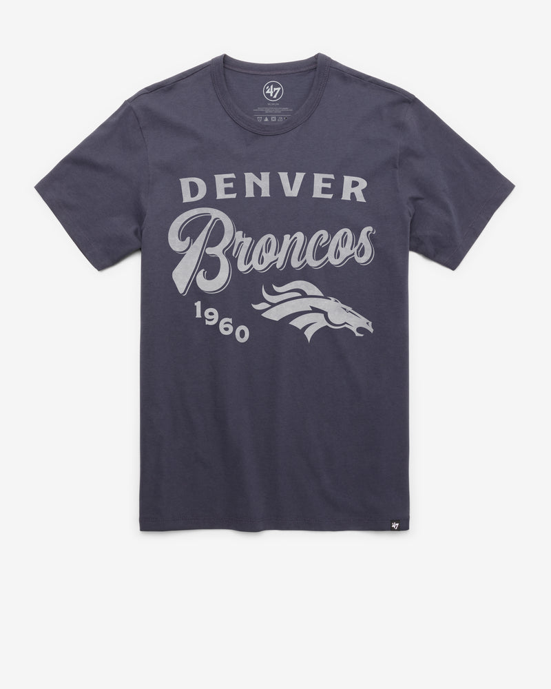 DENVER BRONCOS DIAG SCRIPT '47 FRANKLIN TEE