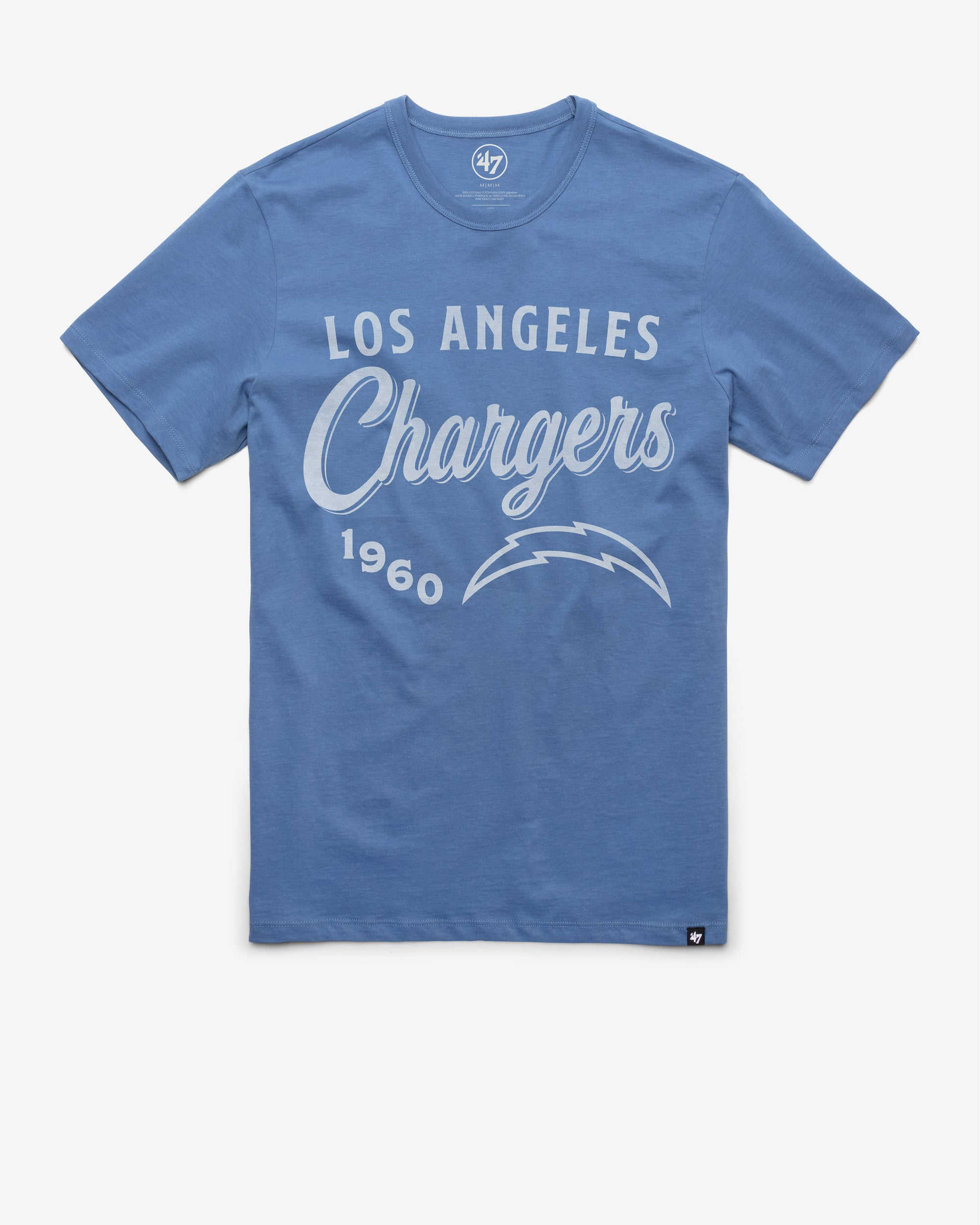 LOS ANGELES CHARGERS DIAG SCRIPT '47 FRANKLIN TEE