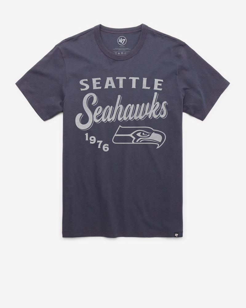 SEATTLE SEAHAWKS DIAG SCRIPT '47 FRANKLIN TEE