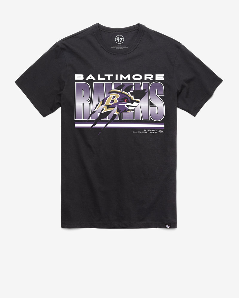 BALTIMORE RAVENS TEAM THUNDER RIP '47 FRANKLIN TEE