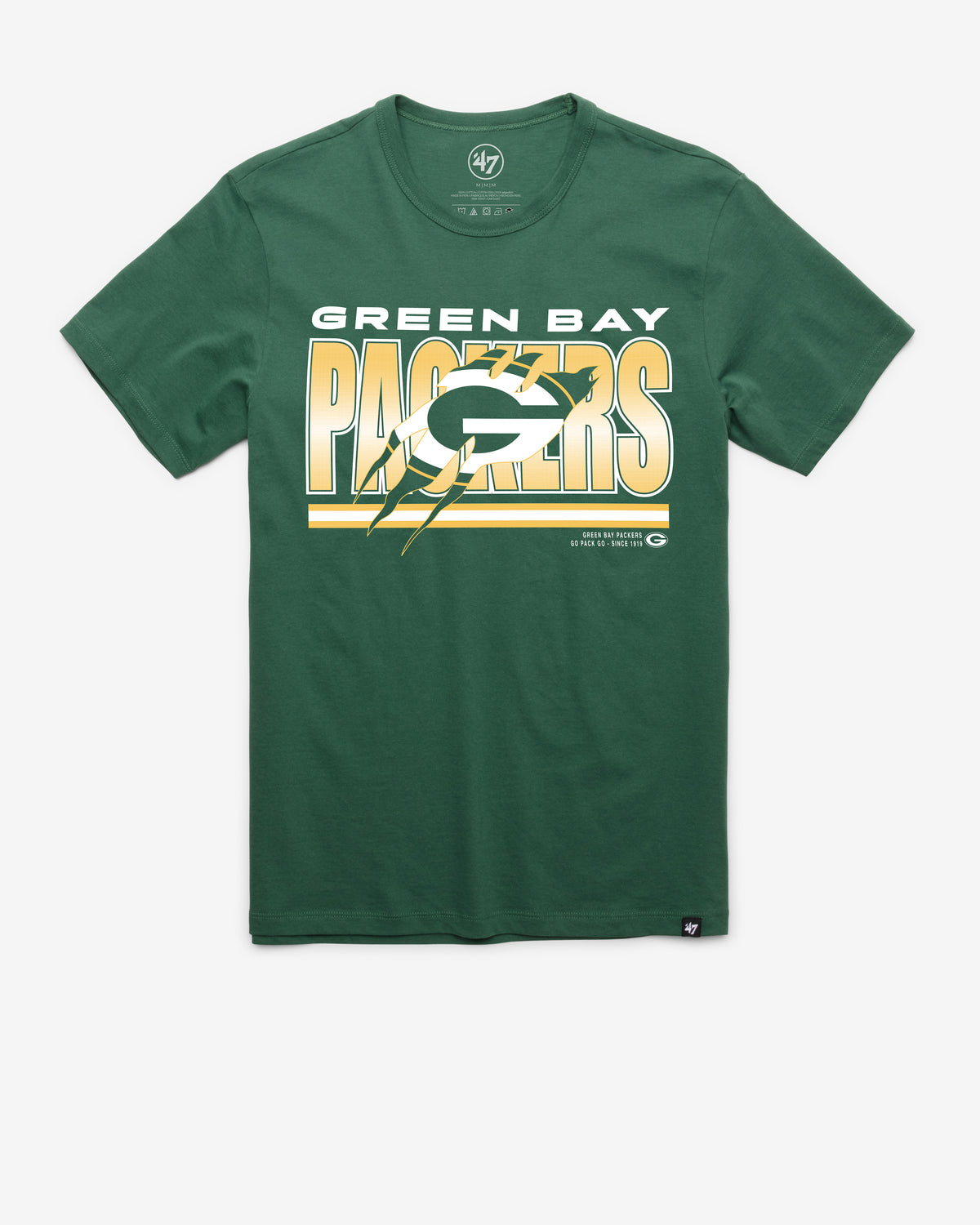 GREEN BAY PACKERS TEAM THUNDER RIP '47 FRANKLIN TEE
