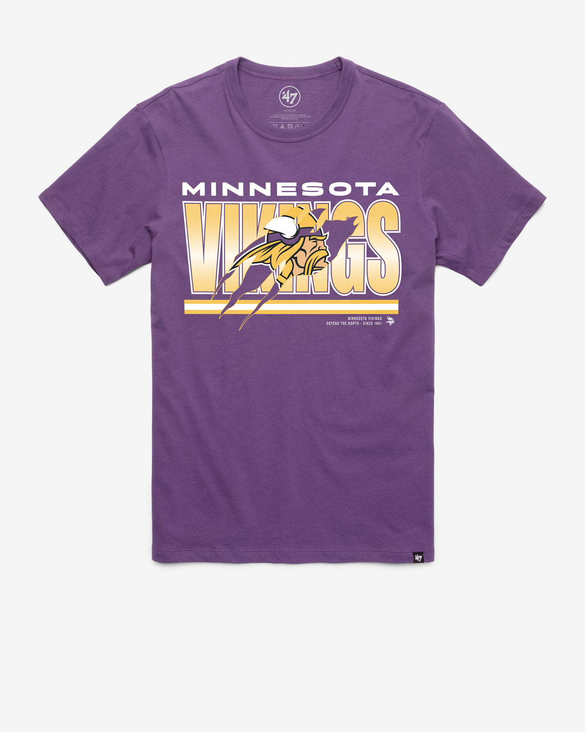 MINNESOTA VIKINGS TEAM THUNDER RIP '47 FRANKLIN TEE