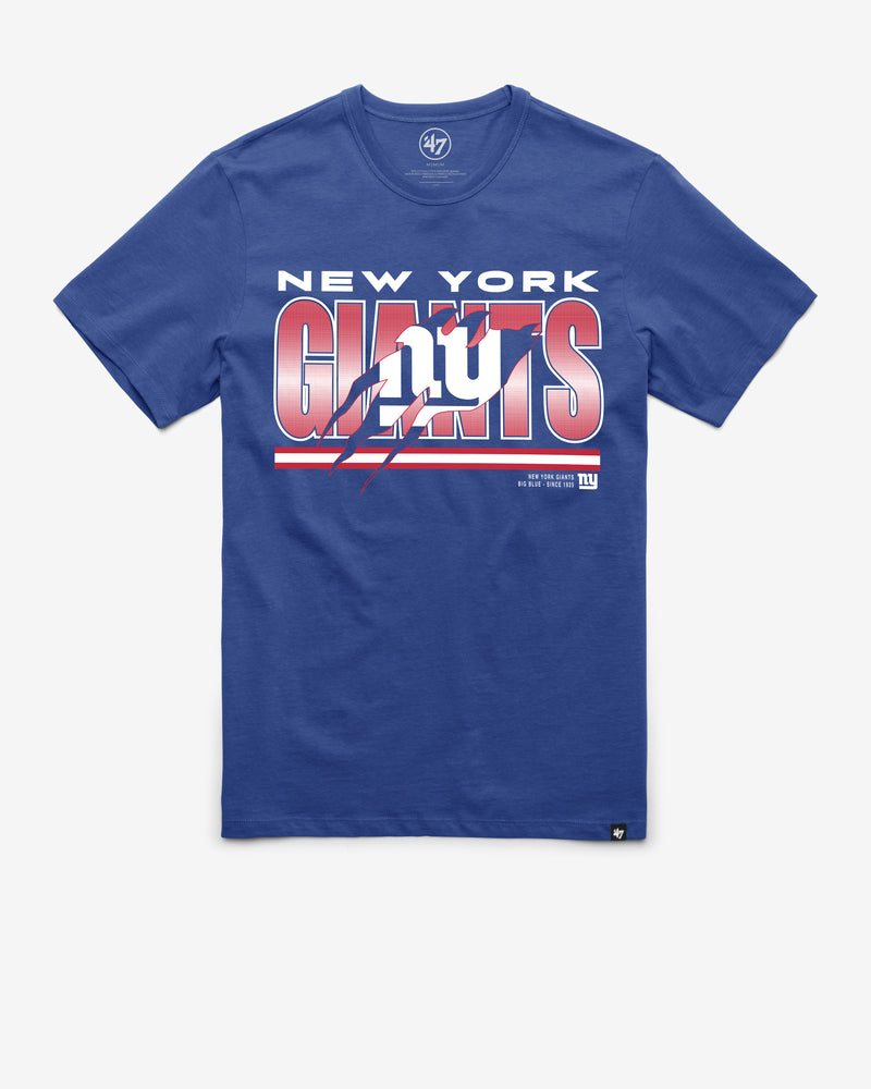 NEW YORK GIANTS TEAM THUNDER RIP '47 FRANKLIN TEE