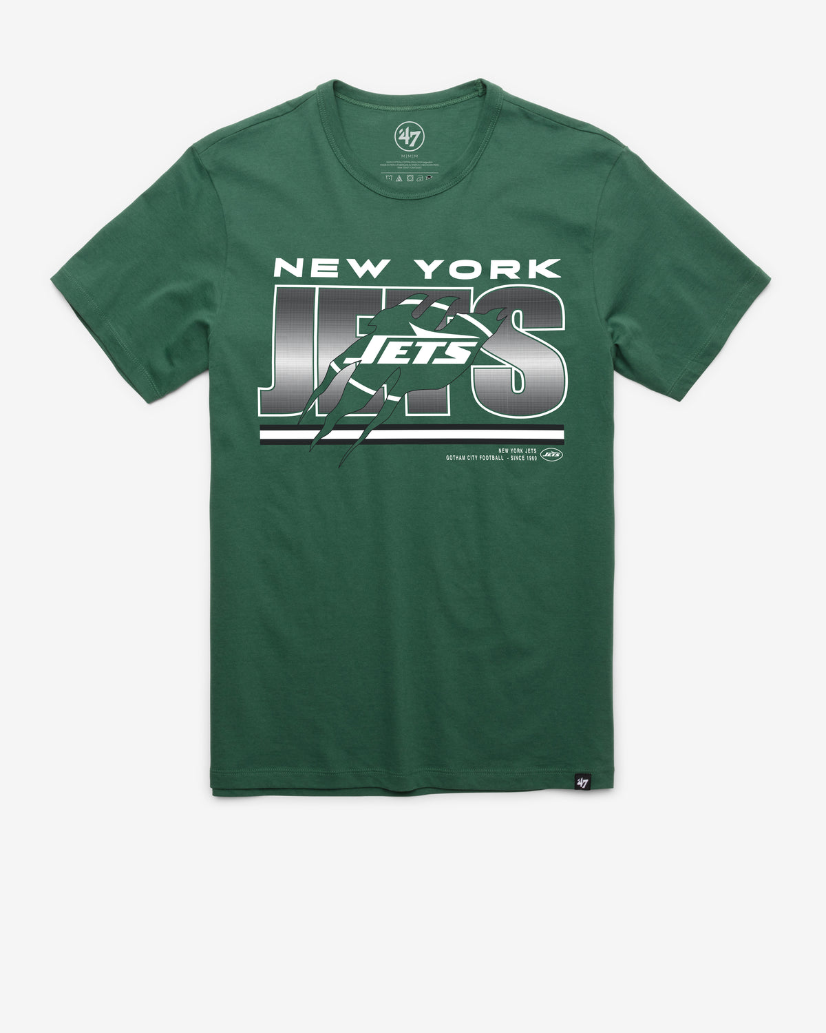 NEW YORK JETS TEAM THUNDER RIP '47 FRANKLIN TEE