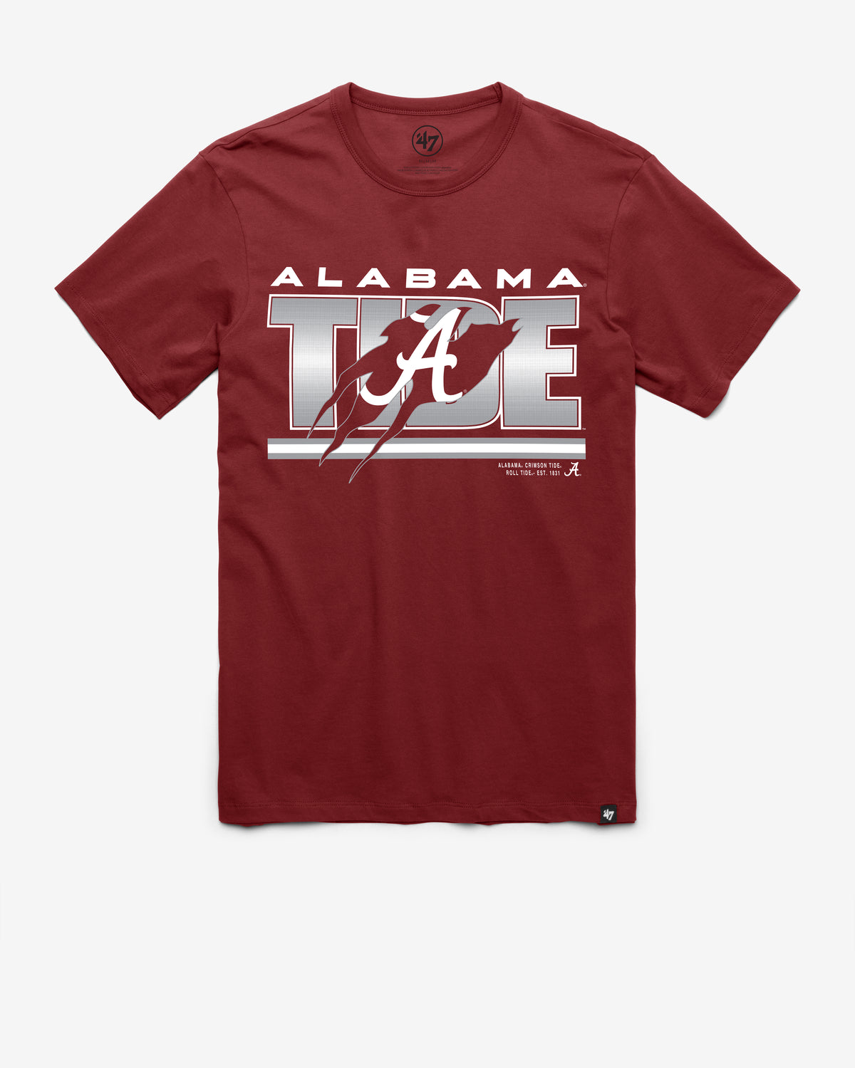 ALABAMA CRIMSON TIDE THUNDER RIP '47 FRANKLIN TEE