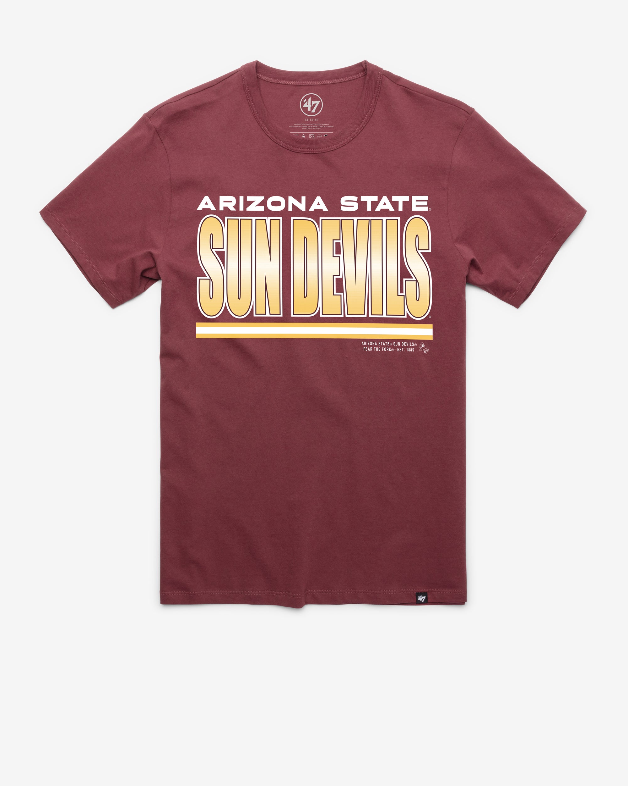 ARIZONA STATE SUN DEVILS ASU THUNDER RIP '47 FRANKLIN TEE