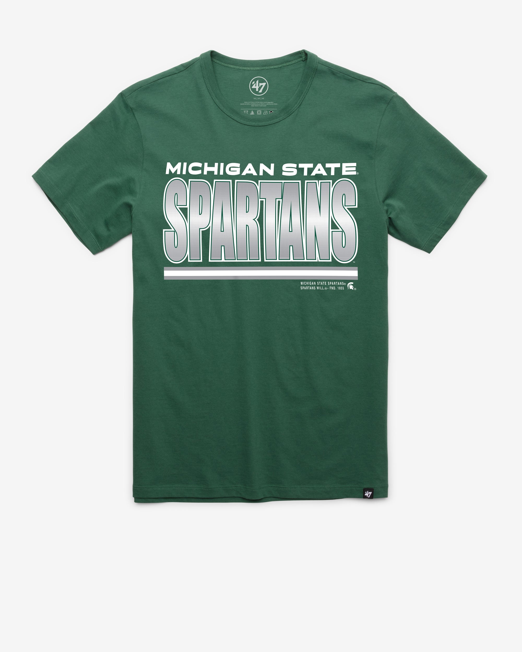 MICHIGAN STATE SPARTANS THUNDER RIP '47 FRANKLIN TEE