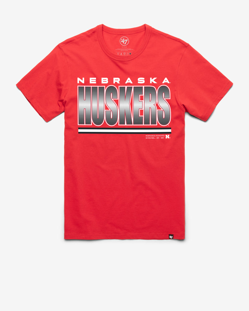 NEBRASKA CORNHUSKERS THUNDER RIP '47 FRANKLIN TEE
