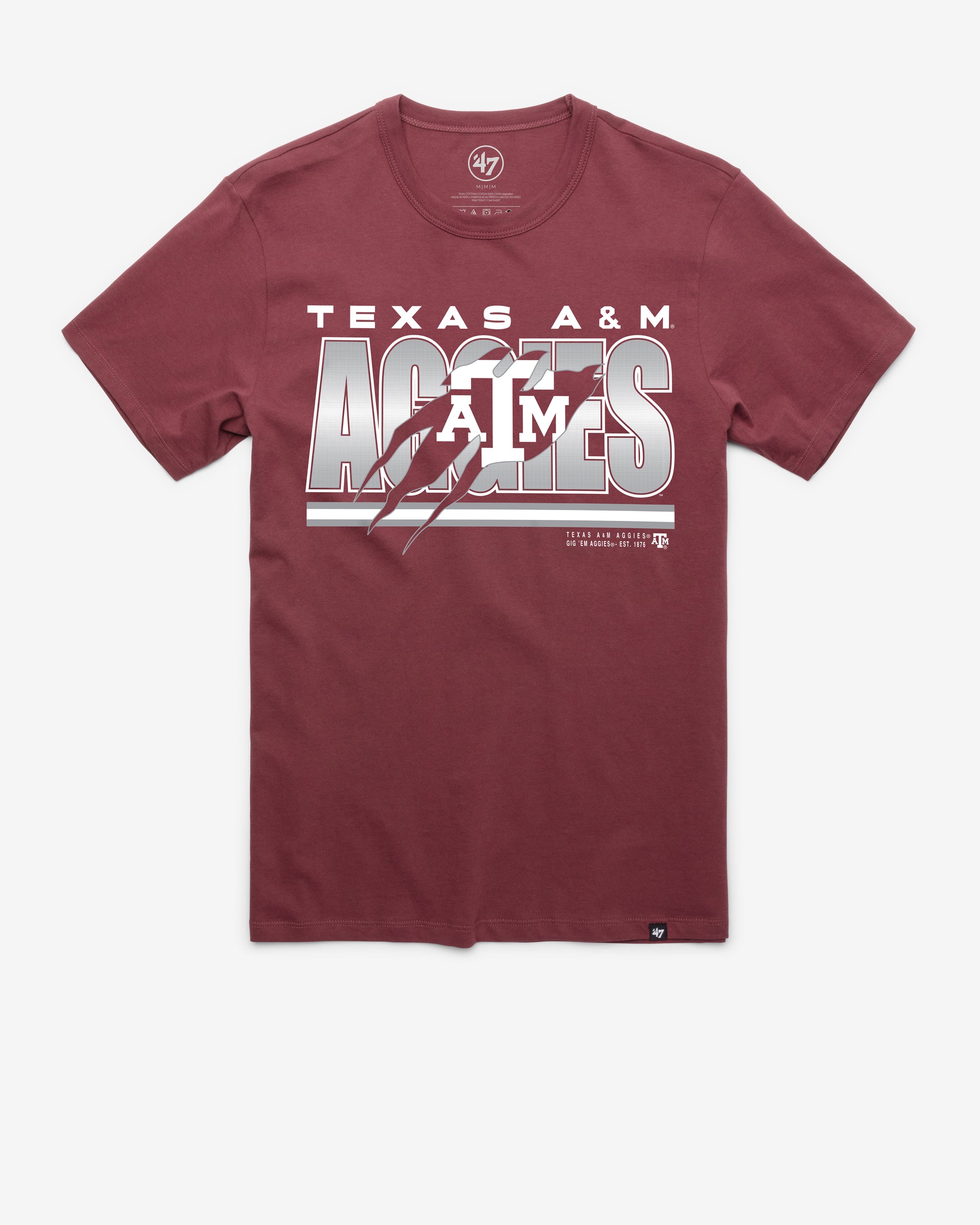 TEXAS A&M AGGIES THUNDER RIP '47 FRANKLIN TEE