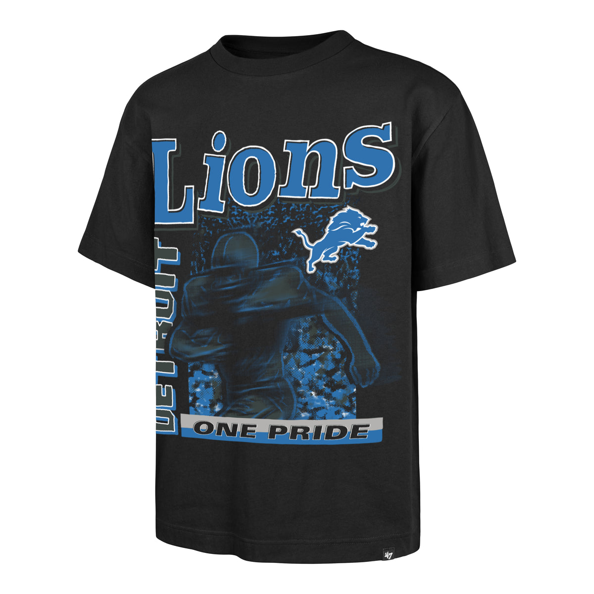 DETROIT LIONS SPEED BURST '47 FOUNDATION TEE
