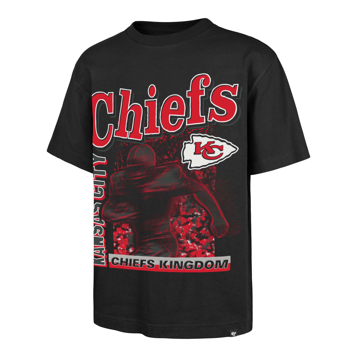 KANSAS CITY CHIEFS SPEED BURST '47 FOUNDATION TEE