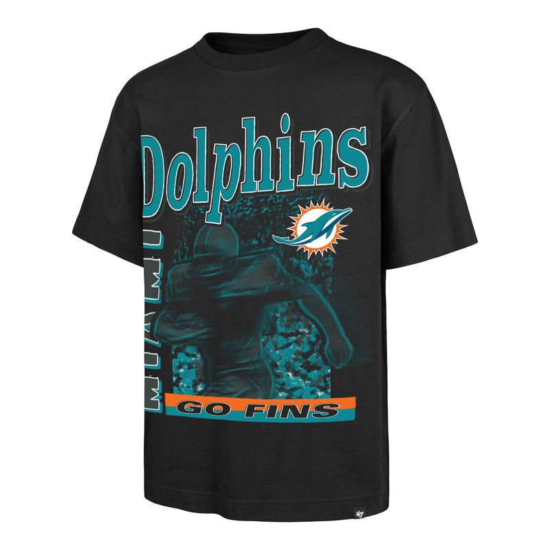 MIAMI DOLPHINS SPEED BURST '47 FOUNDATION TEE