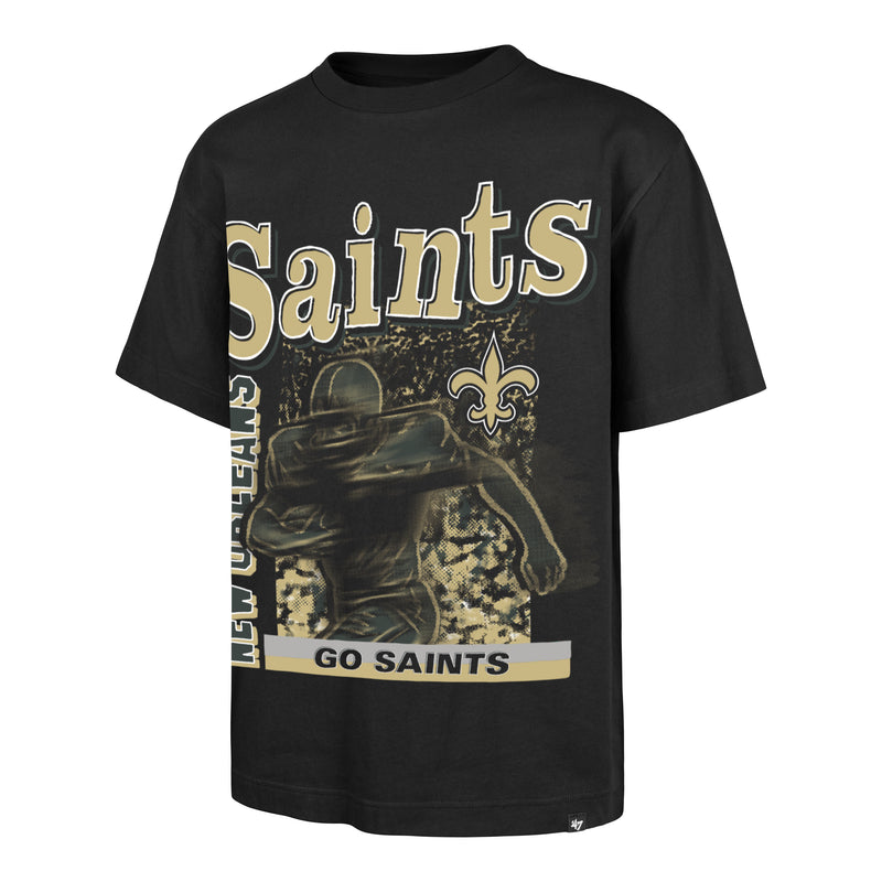 NEW ORLEANS SAINTS SPEED BURST '47 FOUNDATION TEE