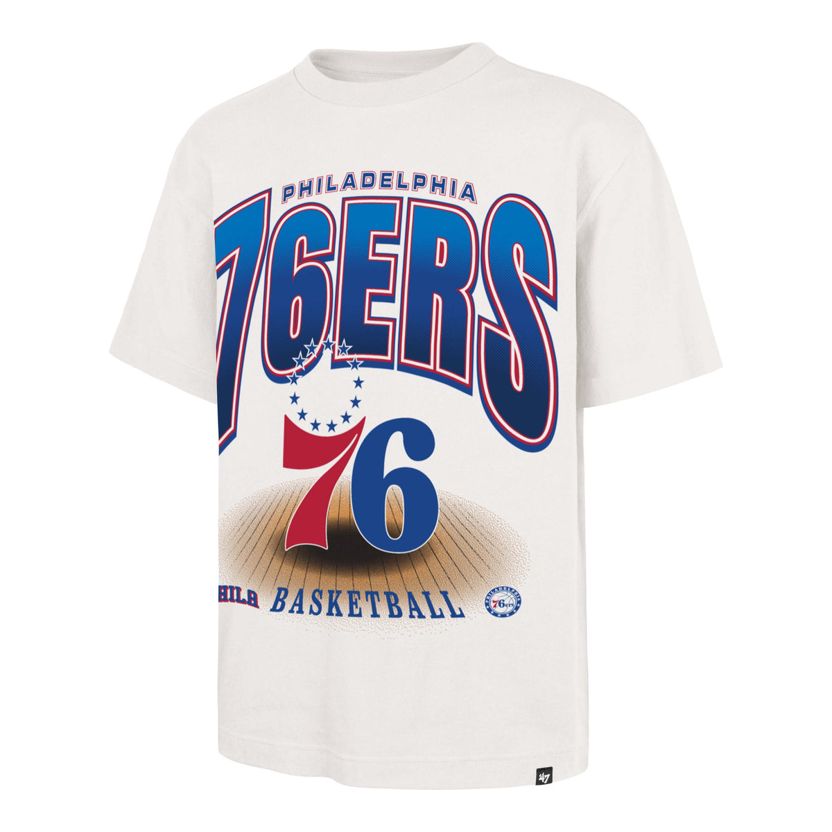 PHILADELPHIA 76ERS TEAM FLEX '47 FOUNDATION TEE