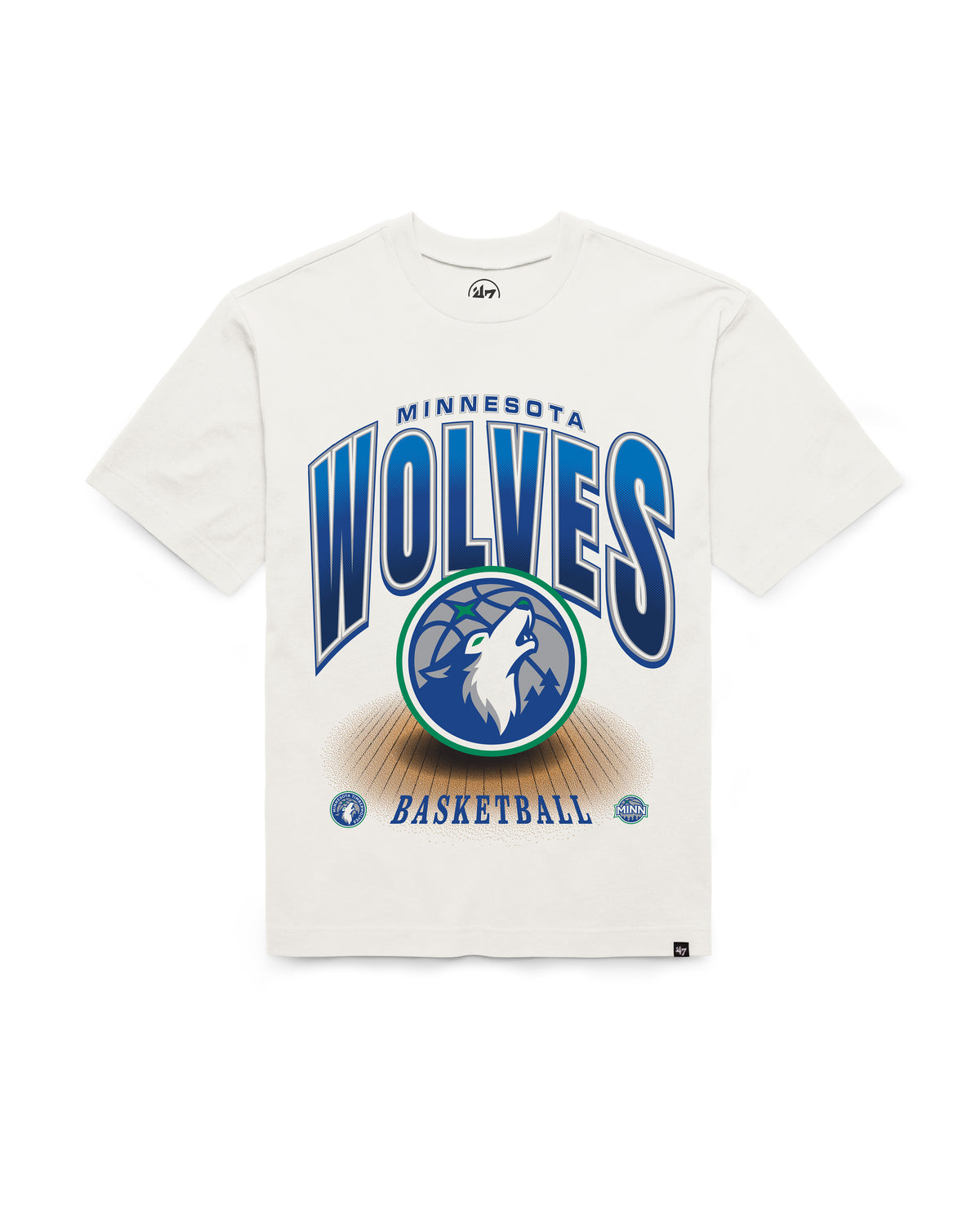 MINNESOTA TIMBERWOLVES TEAM FLEX '47 FOUNDATION TEE
