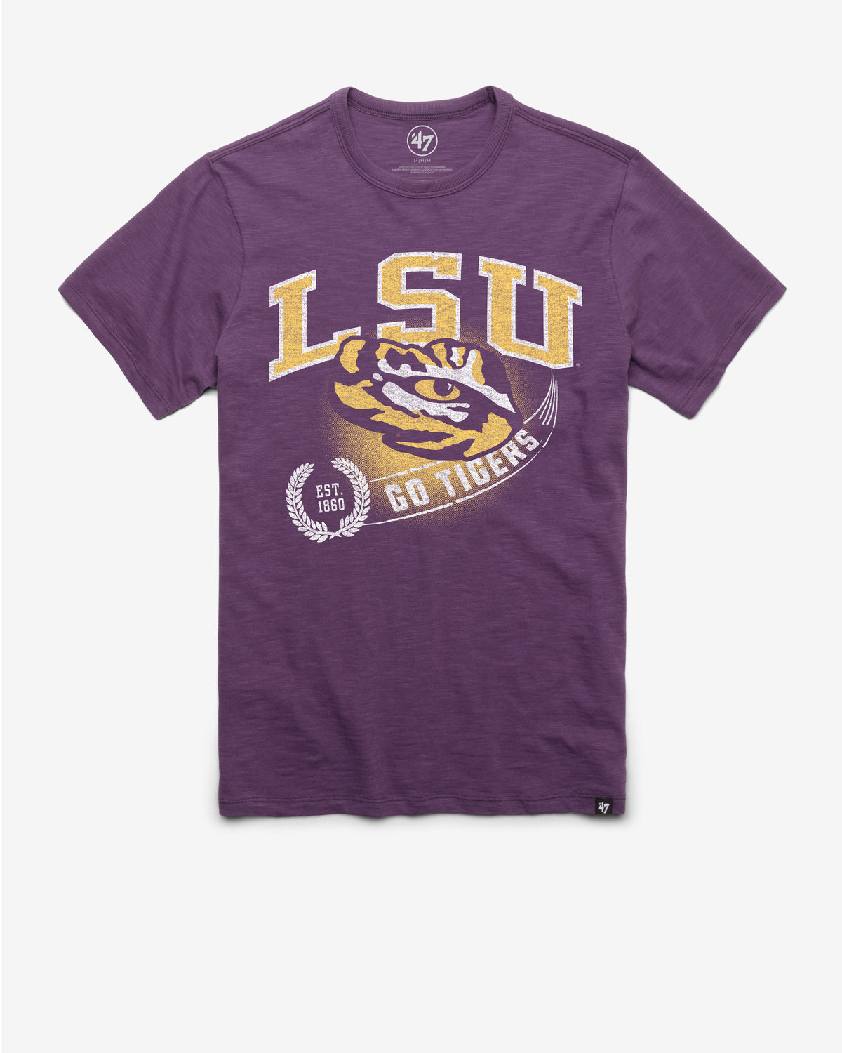 LOUISIANA STATE TIGERS LSU STREAK '47 SCRUM TEE