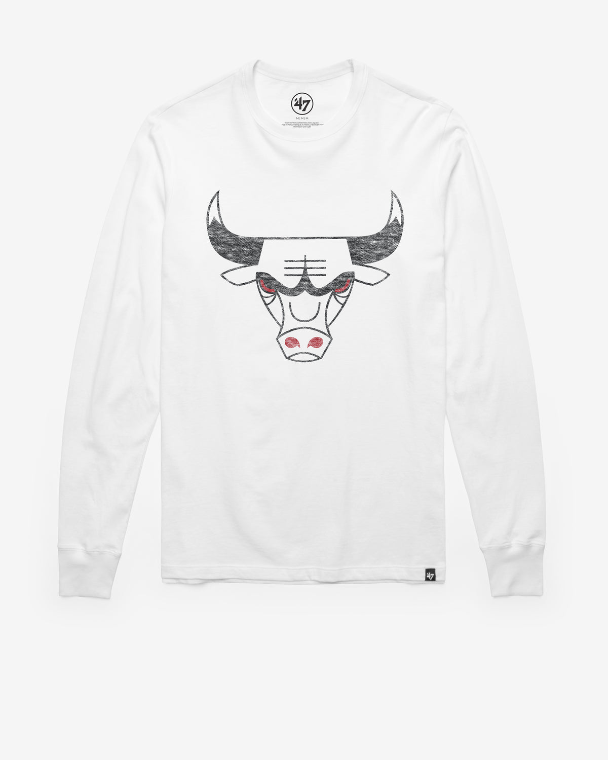 CHICAGO BULLS HARDWOOD CLASSICS PREMIER '47 FRANKLIN LONG SLEEVE TEE