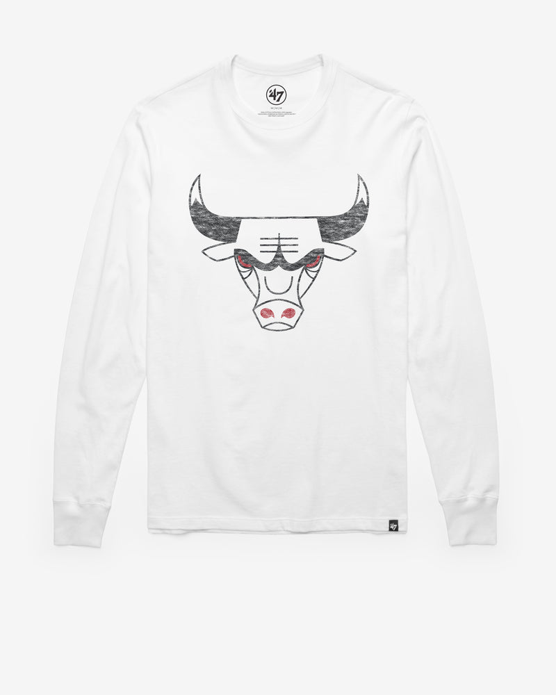 CHICAGO BULLS HARDWOOD CLASSICS PREMIER '47 FRANKLIN LONG SLEEVE TEE