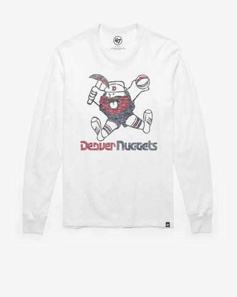 DENVER NUGGETS HARDWOOD CLASSICS PREMIER '47 FRANKLIN LONG SLEEVE TEE