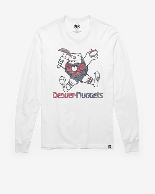 DENVER NUGGETS HARDWOOD CLASSICS PREMIER '47 FRANKLIN LONG SLEEVE TEE