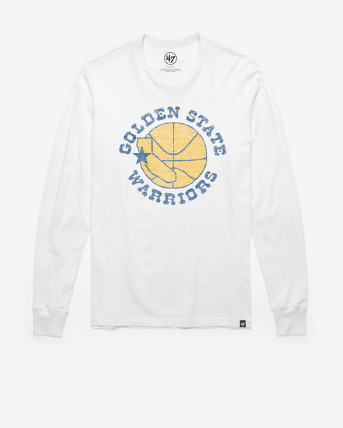 GOLDEN STATE WARRIORS HARDWOOD CLASSICS PREMIER '47 FRANKLIN LONG SLEEVE TEE