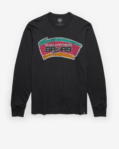 SAN ANTONIO SPURS HARDWOOD CLASSICS PREMIER '47 FRANKLIN LONG SLEEVE TEE