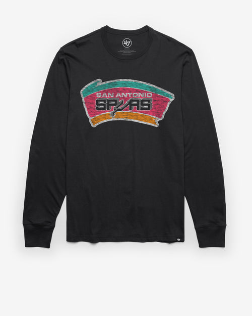 SAN ANTONIO SPURS HARDWOOD CLASSICS PREMIER '47 FRANKLIN LONG SLEEVE TEE