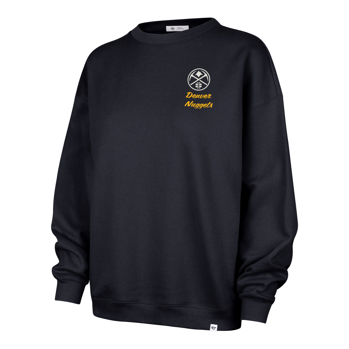 DENVER NUGGETS SHOUT IT OUT '47 WOMEN'S OVERSIZED CREW