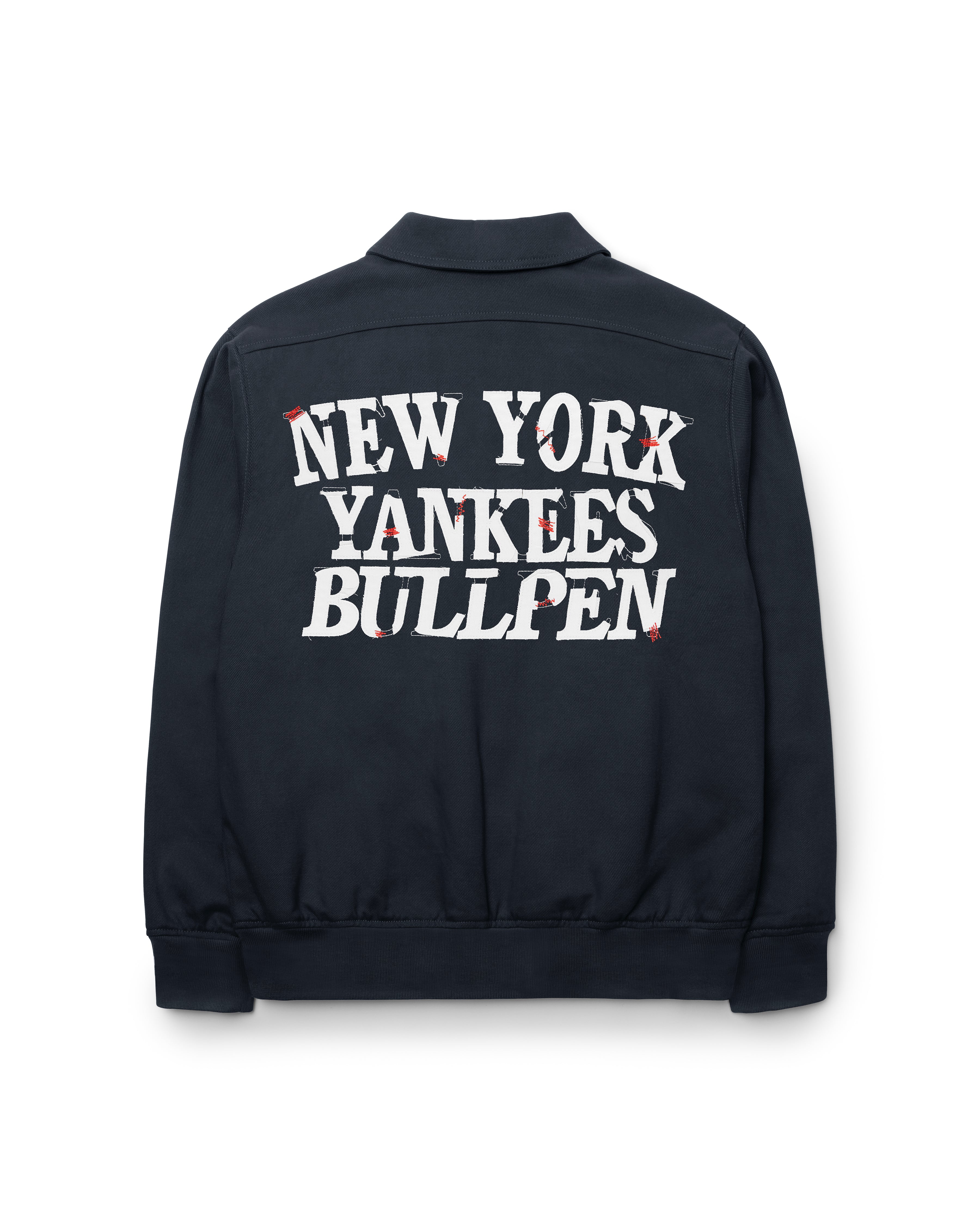 NEW YORK YANKEES COOPERSTOWN NAME PLATE '47 HOMESTEAD JACKET - Navy