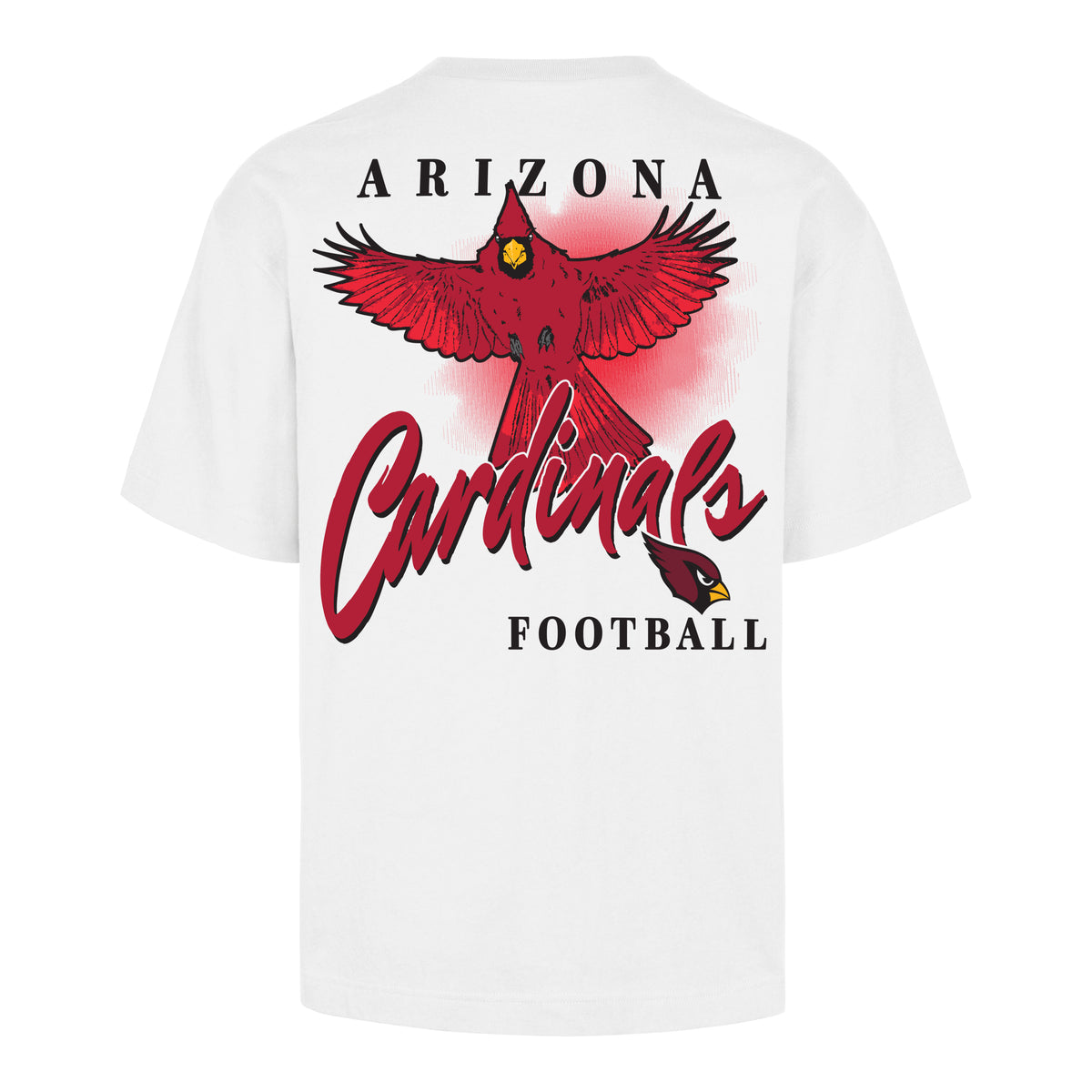 ARIZONA CARDINALS BACKER SCRIPT ILLUSTRATED '47 FOUNDATION TEE