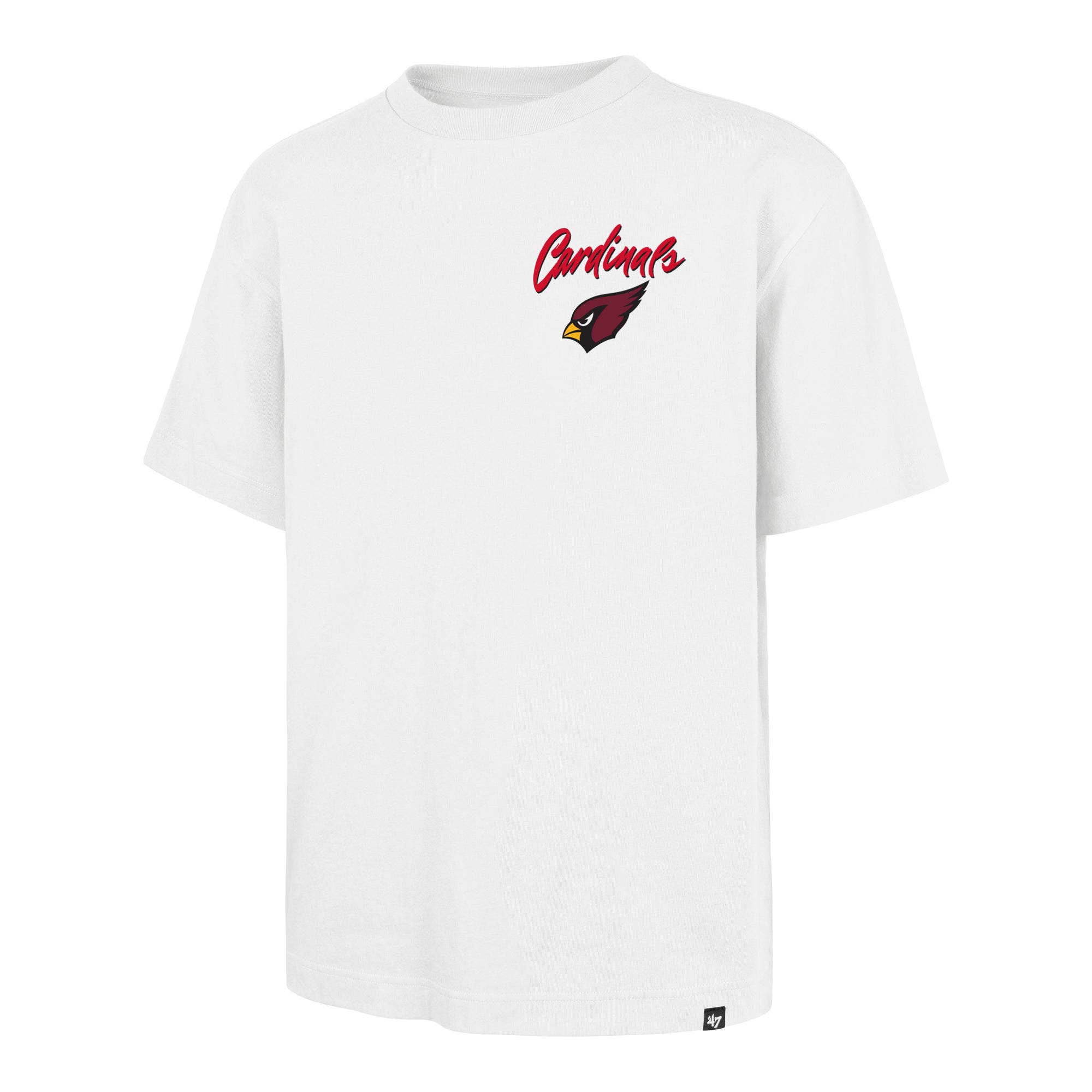 ARIZONA CARDINALS BACKER SCRIPT ILLUSTRATED '47 FOUNDATION TEE