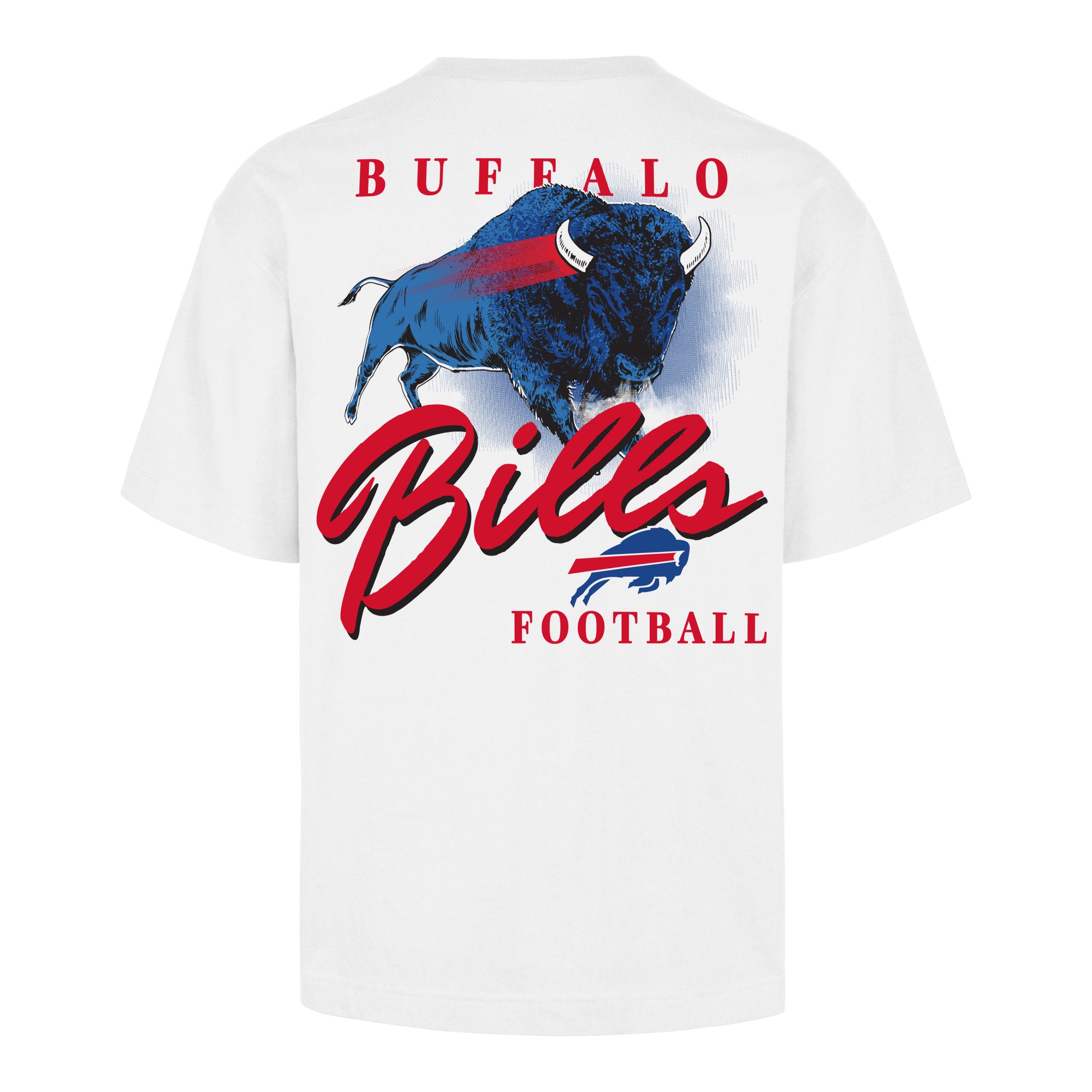BUFFALO BILLS BACKER SCRIPT ILLUSTRATED '47 FOUNDATION TEE
