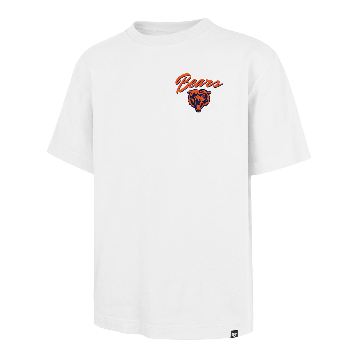 CHICAGO BEARS BACKER SCRIPT ILLUSTRATED '47 FOUNDATION TEE