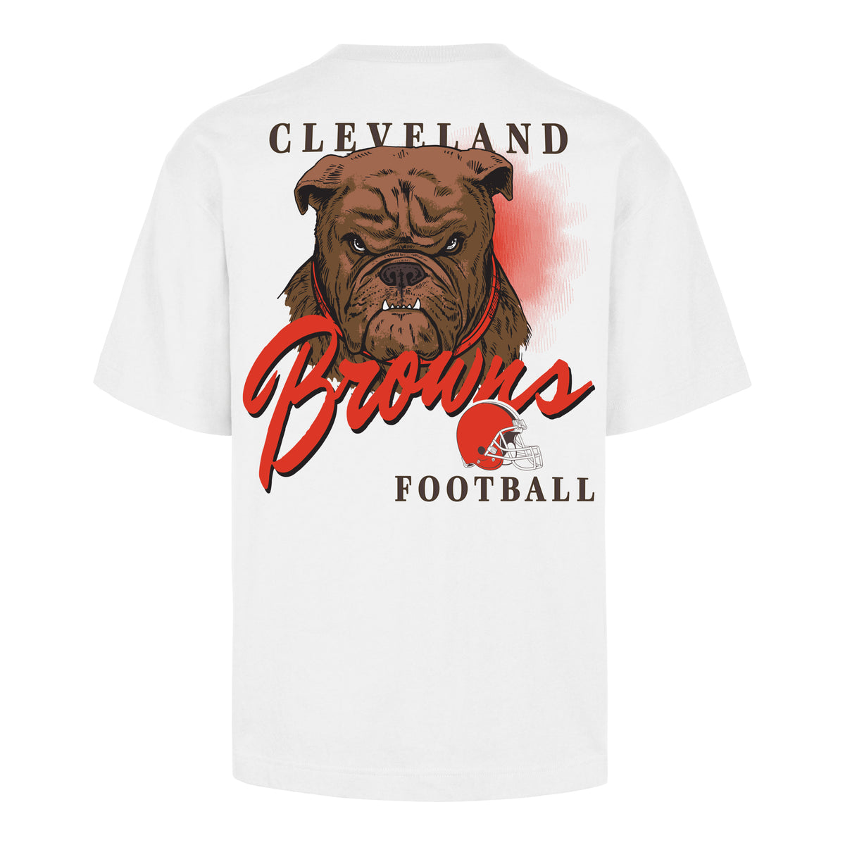 CLEVELAND BROWNS BACKER SCRIPT ILLUSTRATED '47 FOUNDATION TEE