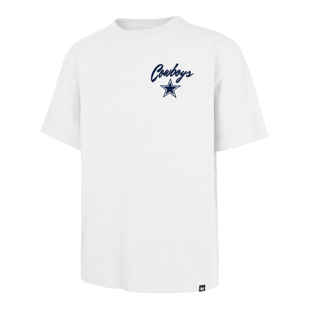 DALLAS COWBOYS BACKER SCRIPT ILLUSTRATED '47 FOUNDATION TEE