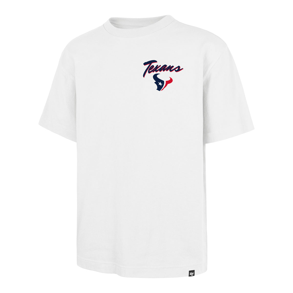 HOUSTON TEXANS BACKER SCRIPT ILLUSTRATED '47 FOUNDATION TEE
