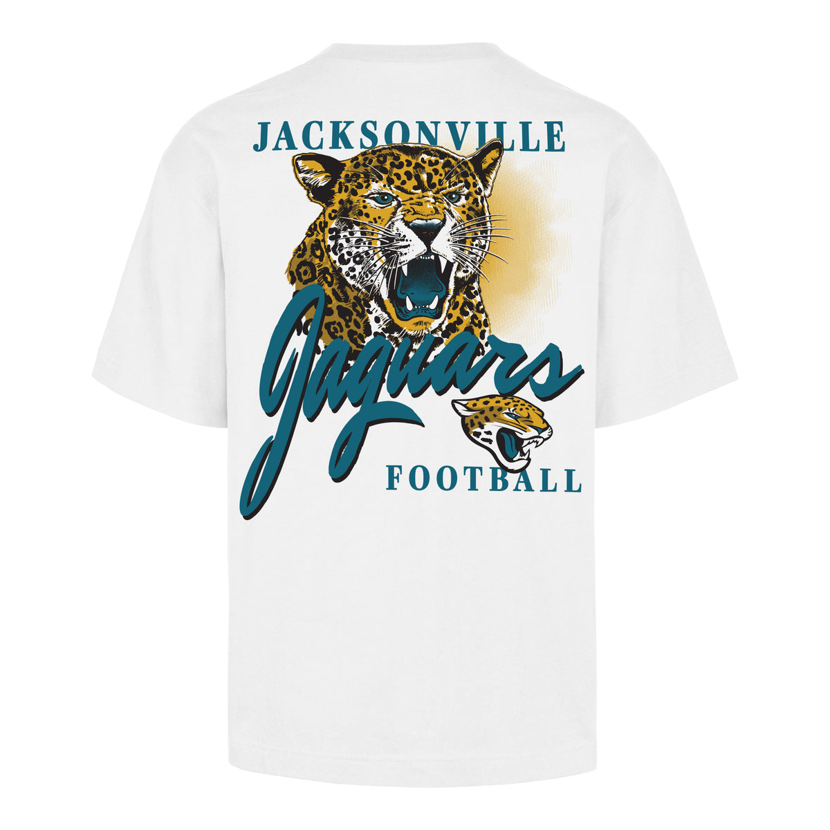 JACKSONVILLE JAGUARS BACKER SCRIPT ILLUSTRATED '47 FOUNDATION TEE