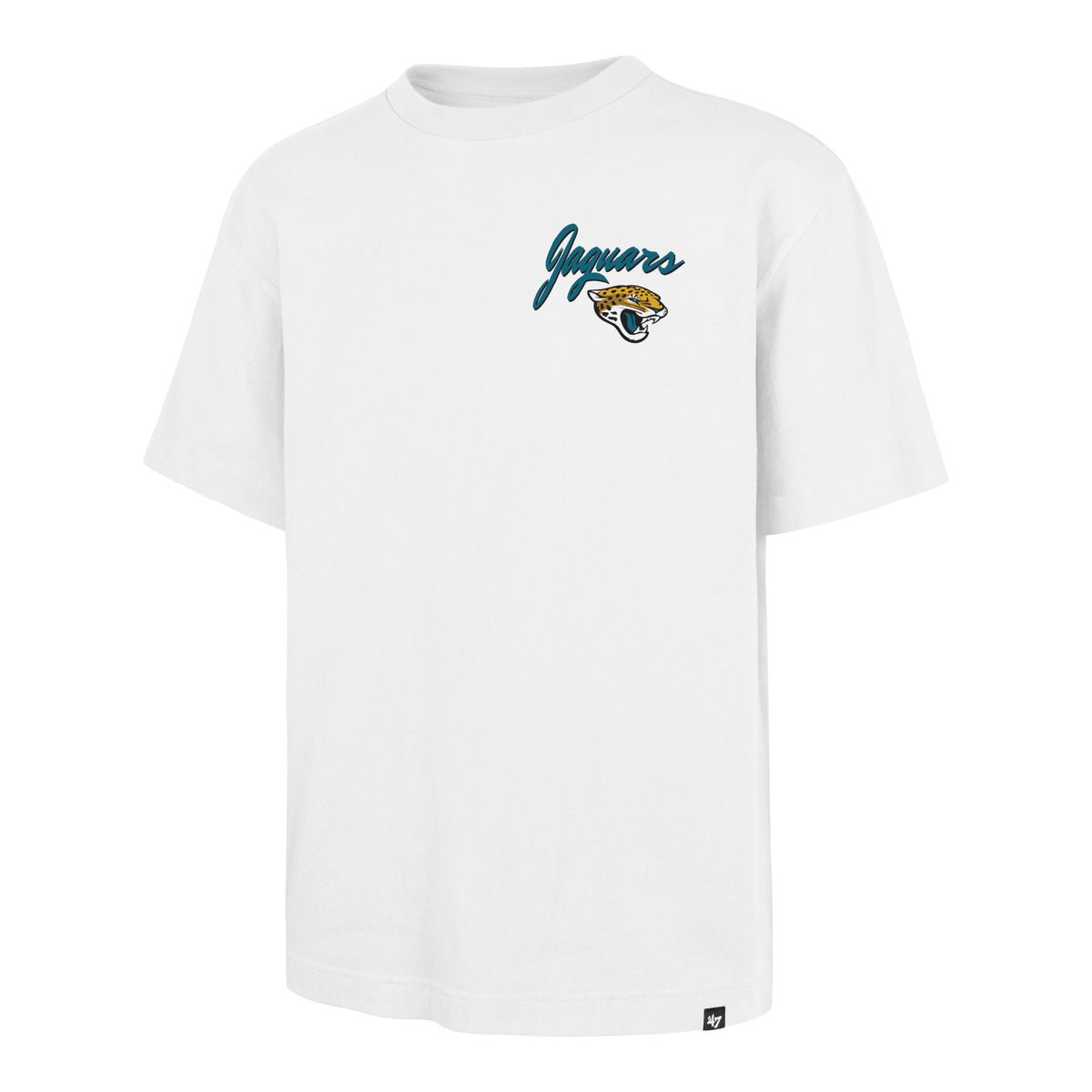 JACKSONVILLE JAGUARS BACKER SCRIPT ILLUSTRATED '47 FOUNDATION TEE