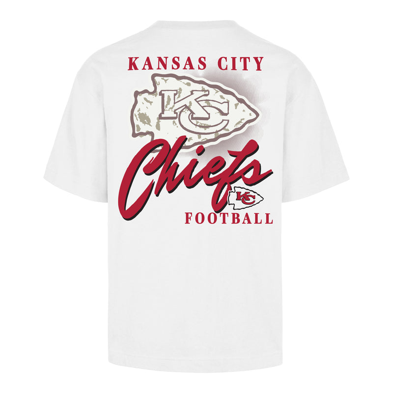 KANSAS CITY CHIEFS BACKER SCRIPT ILLUSTRATED '47 FOUNDATION TEE