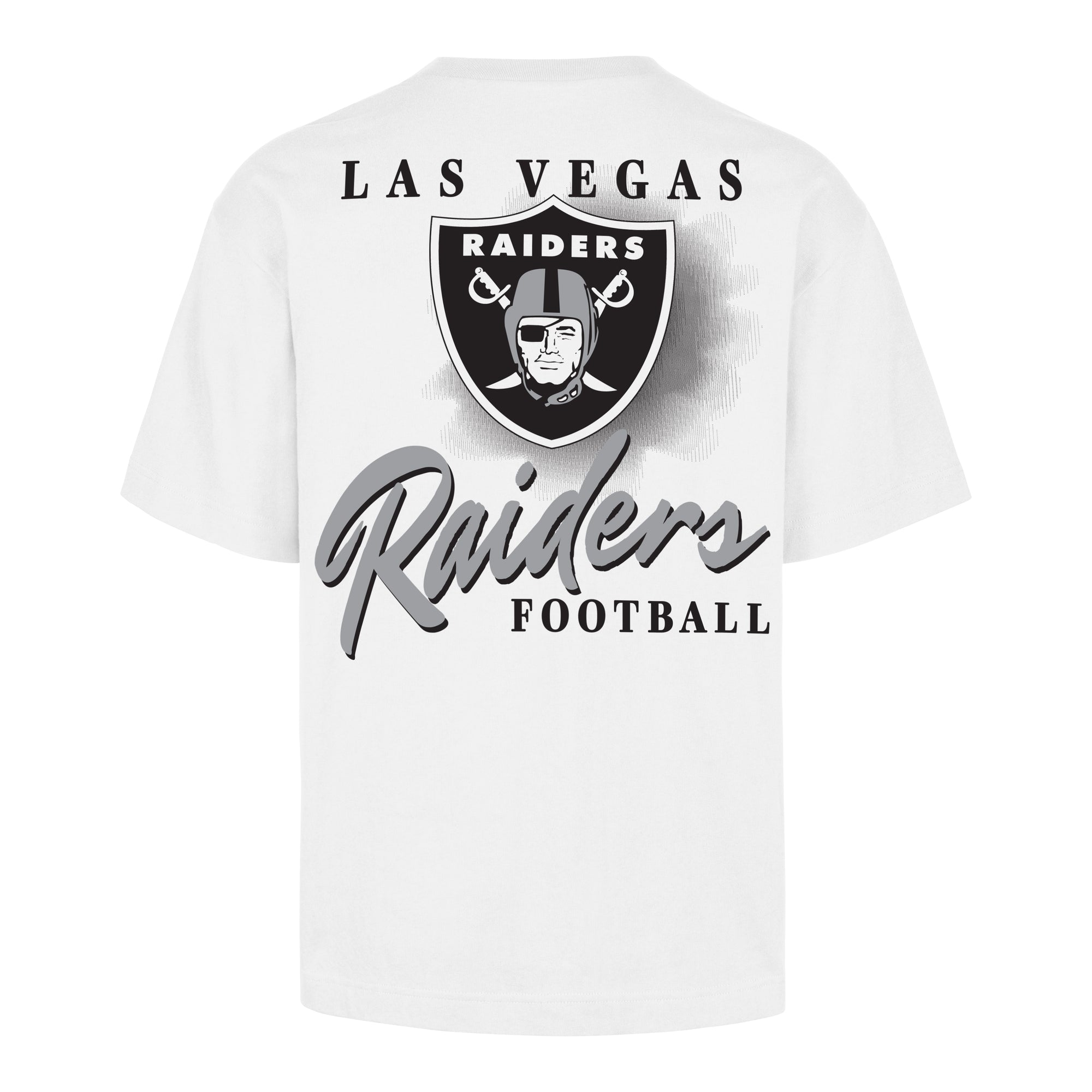 LAS VEGAS RAIDERS BACKER SCRIPT ILLUSTRATED '47 FOUNDATION TEE