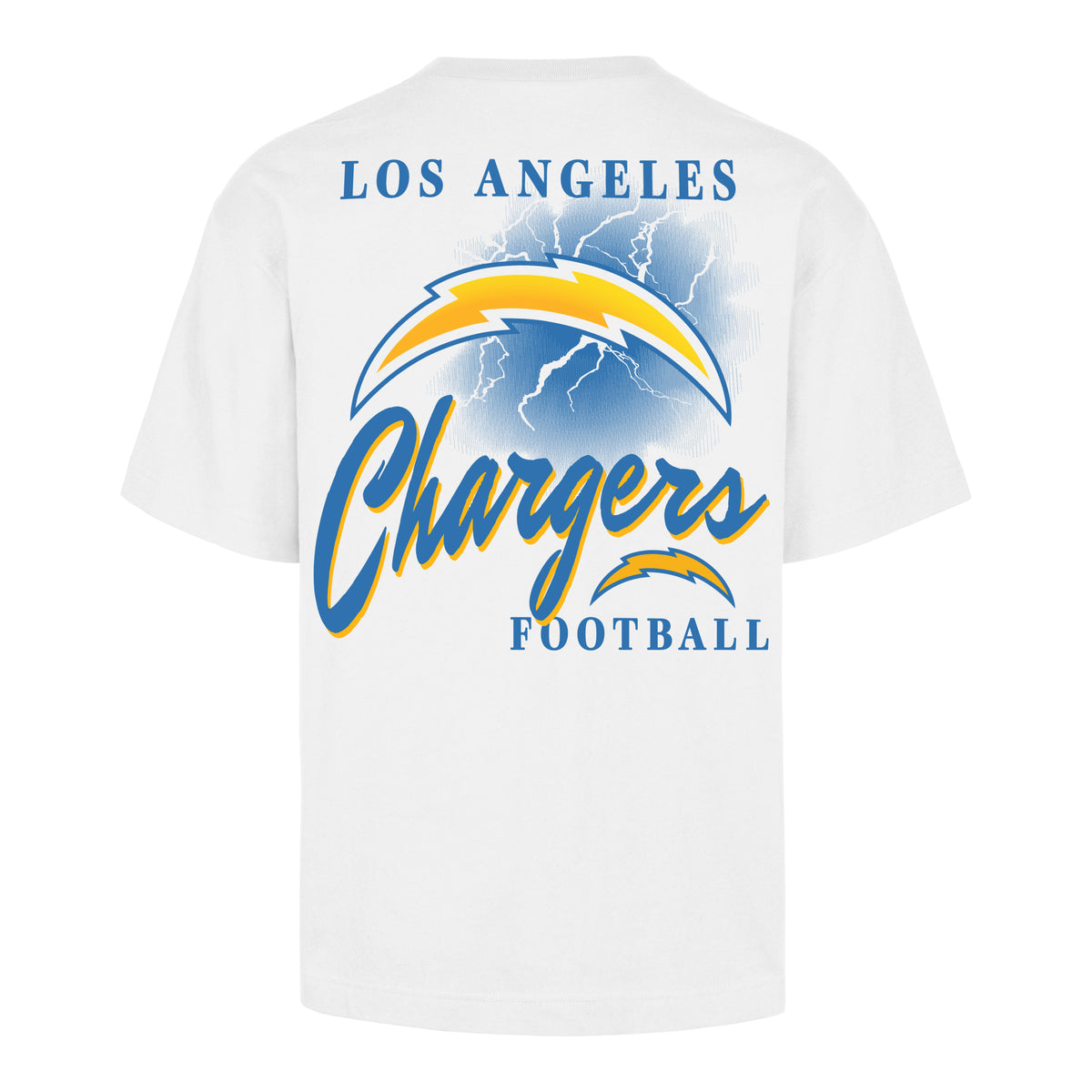 LOS ANGELES CHARGERS BACKER SCRIPT ILSTRD FD T