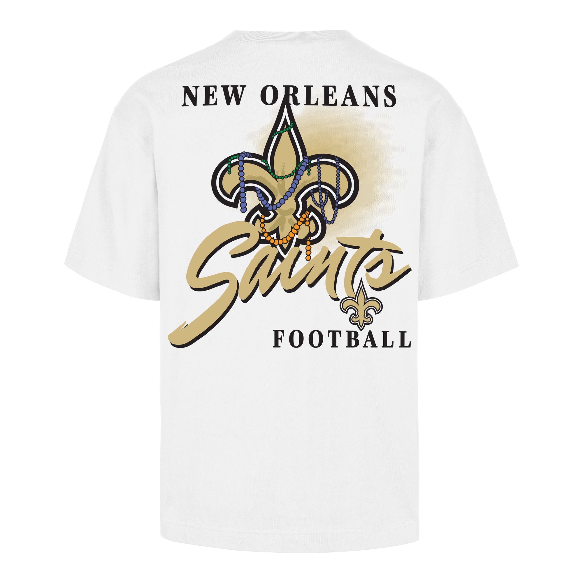 NEW ORLEANS SAINTS BACKER SCRIPT ILLUSTRATED '47 FOUNDATION TEE