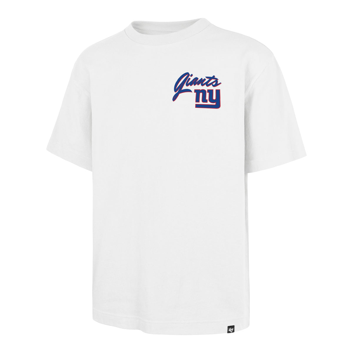 NEW YORK GIANTS BACKER SCRIPT ILLUSTRATED '47 FOUNDATION TEE