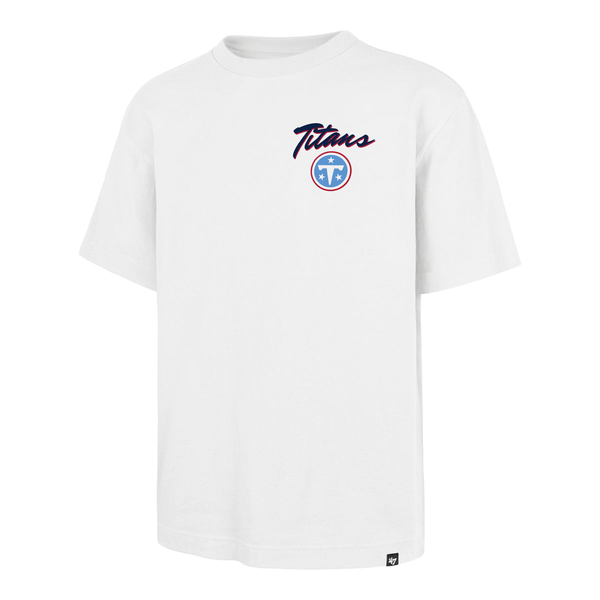 TENNESSEE TITANS BACKER SCRIPT ILLUSTRATED '47 FOUNDATION TEE